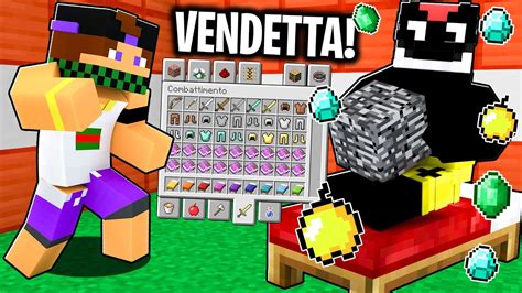 L HACKER GIOCA LA BEDWARS IN CREATIVA PER VENDETTA Minecraft ITA