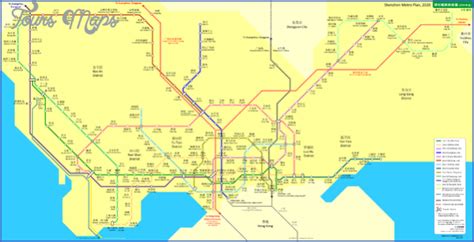 Shenzhen Bus Map In English0 Map Travel Holiday Vacations