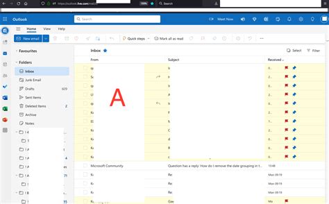 How Do I Remove The Date Grouping In The New Outlook Microsoft Community