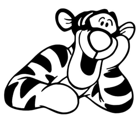 Tigger Disney Drawings Sketches Tigger Outline Drawings