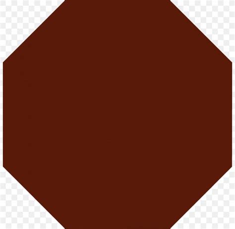 Shape Octagon Stop Sign Brown Clip Art Png 800x800px Shape Brown