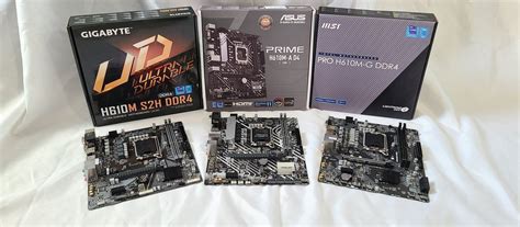 Gigabyte H610m S2h Ddr4 H610 Motherboard Roundup I9 12900k Meets Sub