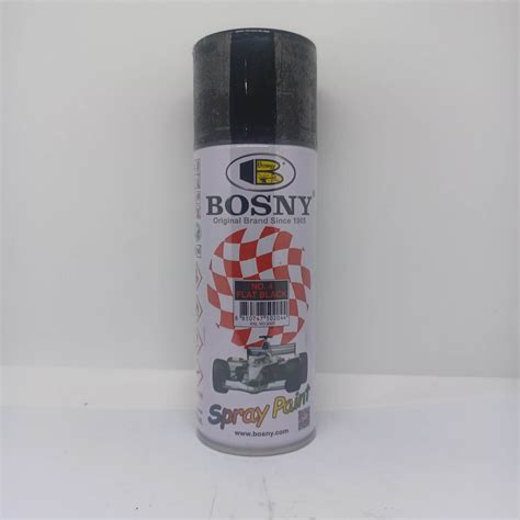 GUARANTEED ORIGINAL BOSNY SPRAY PAINT FLAT BLACK Shopee Philippines