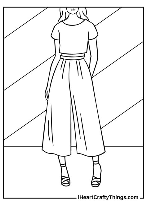 Fashion Coloring Pages To Print