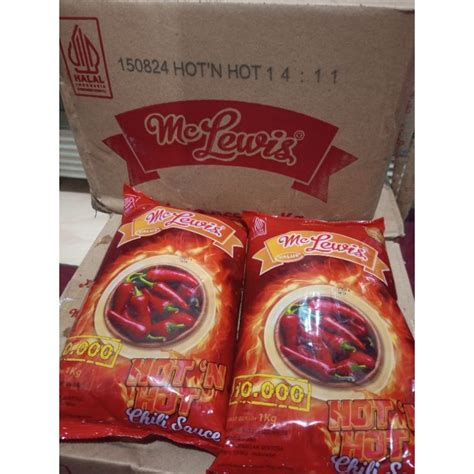Jual Saos Hot N Hot Mc Lewis 1kg Shopee Indonesia