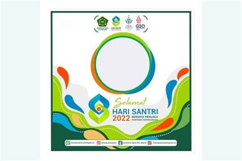 Kumpulan Link Twibbon Hari Santri Nasional 2022 Yang Keren Untuk