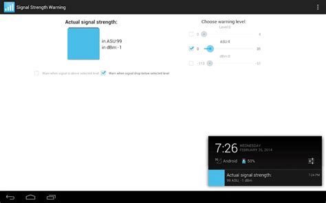 Android 용 Signal Strength Warning APK 다운로드