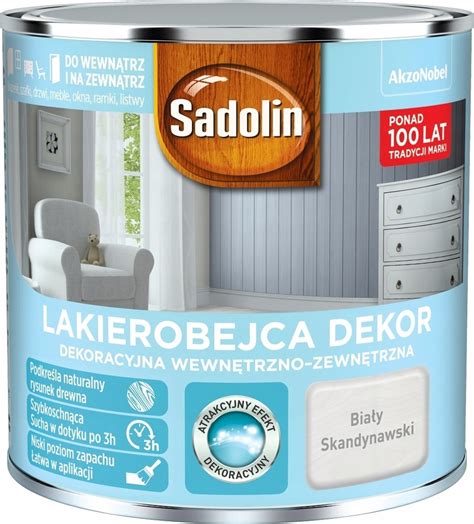 Sadolin Lakierobejca Dekor Bia Y Skandynawski L