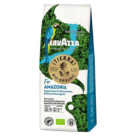 Lavazza Tierra Bio Organic Amazonia Café Moulu 180G Confiserie Du Bonheur