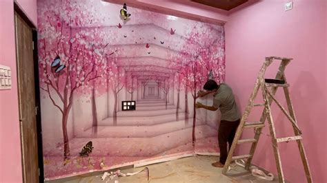 How To Installation 3d Wallpaper How To Hang Wallpapers Paradise