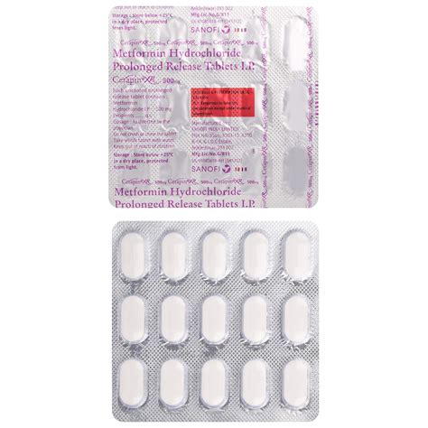 Cetapin XR 500 Mg Strip Of 15 Tablets Amazon In