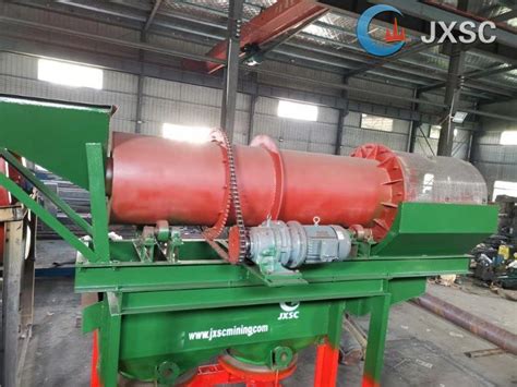 Complete Jig Trommel Scrubber Washing Plant For Alluvial Clay Ore