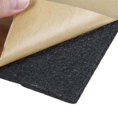 36x 10mm Car Sound Hot Deadener Mat Noise Proof Bonnet Insulation Deadening Engine Firewall Heat