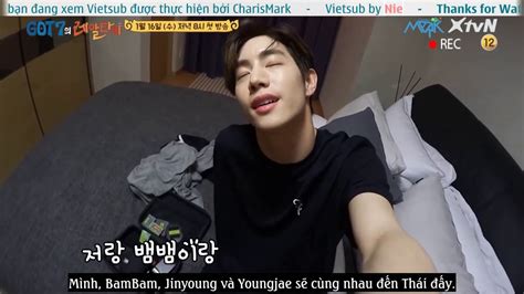 CharisMark Vietsub GOT7 S Real Thai Mark Packing Luggage Self Cam