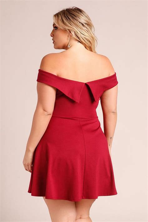 Hualong Sexy Short Red Plus Size Off The Shoulder Dress Online Store For Women Sexy Dresses