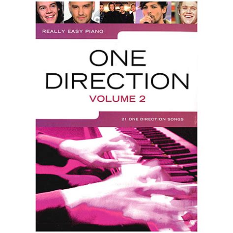 Music Sales Really Easy Piano One Direction Vol Libro De Partituras