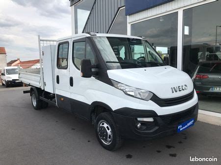 Iveco Lkw Trucks Iveco Daily Ccb C Empt Benne Double Cabine