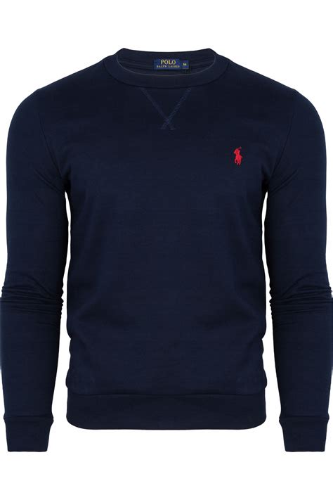 BLUZA POLO RALPH LAUREN SLIM FIT GRANATOWA S 7783204046 Oficjalne