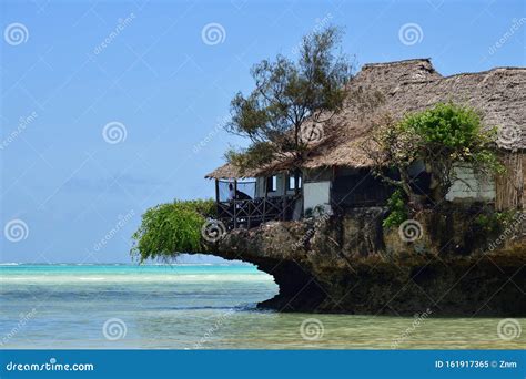 The Rock Famous Amazing Location Restaurant Pingwe Zanzibar Tanzania