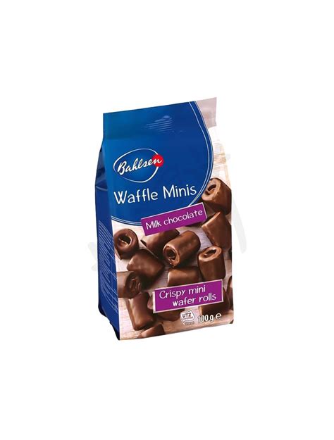 Bahlsen Mini Chocolate Waffles Waffle Minis Gm