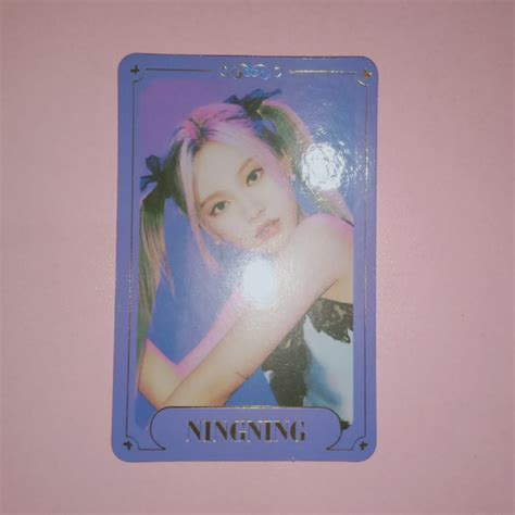 Jual Booked Pc Photocard Aespa Ningning Life S Too Short Lts Trading