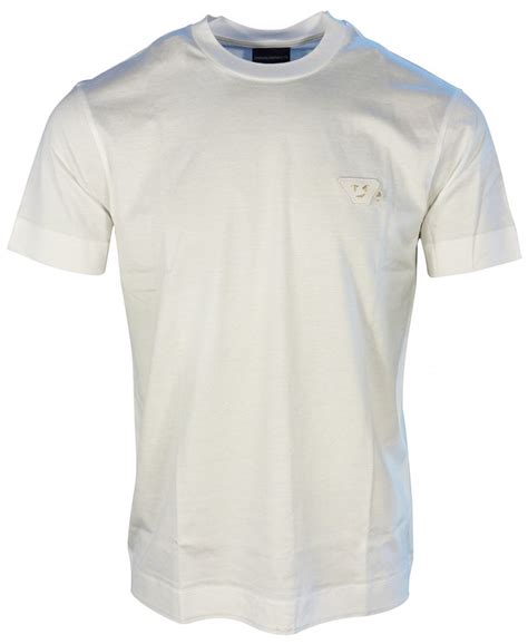 Emporio Armani T Shirt Emoji Logo Chest 3l1tey 1juvz