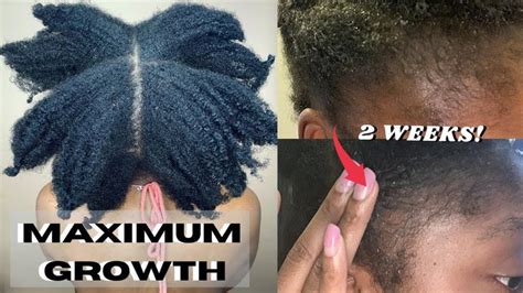 Grow Edges In Weeks Using This Powerful Thick Hair Growth Method