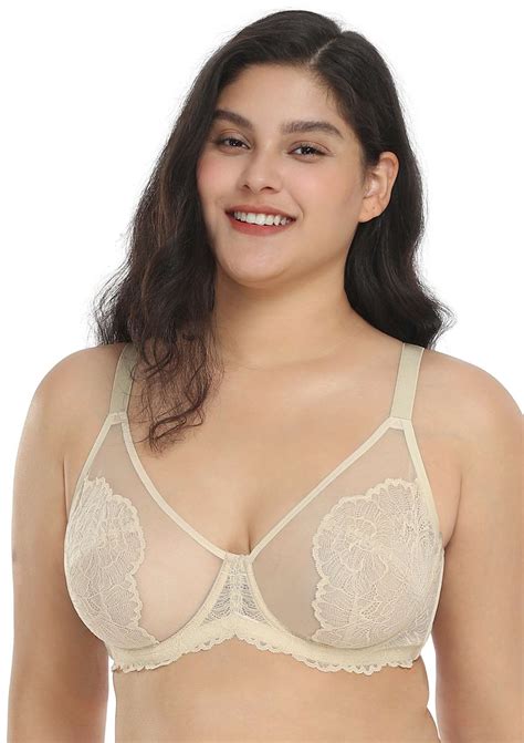 Blossom Blue Unlined Underwire Bra Hsia