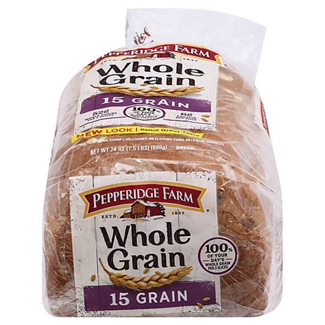 Pepperidge Farm® Whole Grain 15 Grain Bread 24 Oz Bag Buehlers