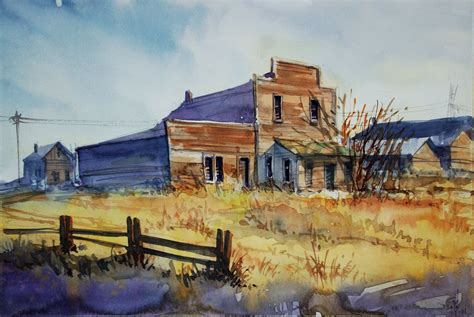 Old Barn Watercolor Paintings At Explore Collection Of Old Barn Watercolor