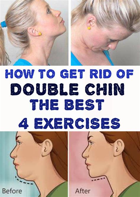 How To Get Rid Of Double Chin The Best Exercises Double Chin