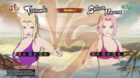 Naruto Shippuden Ultimate Ninja Storm 4 Tsunade Bikini Vs Sakura Bikini Youtube