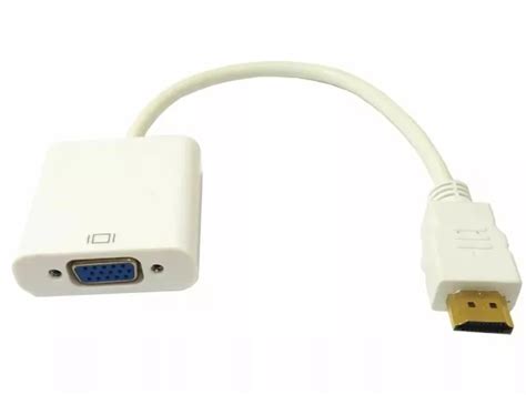 Adapter Coms Fw Hdmi Vga Wtyk Gniazdo