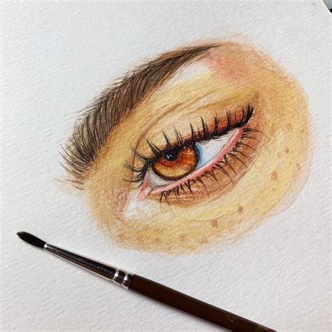 Watercolor Eye Aquarelle