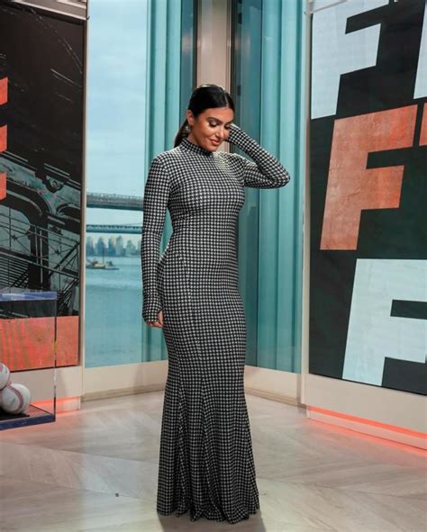 Molly Qerim looks flawless in figure-hugging First Take outfit as viewers call her 'the baddest ...