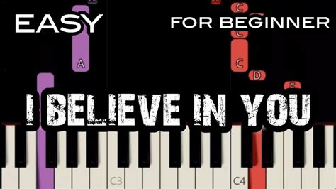 I Believe In You Lyrics Gino Padilla Slow And Easy Piano Youtube