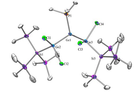 Molecular Structure Of 4 Thermal Ellipsoid Plot Drawn At The 30