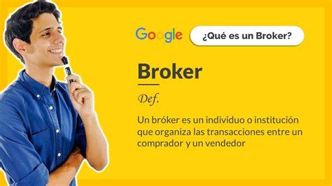 Que es un Broker EXPLICACIÓN SENCILLA YouTube