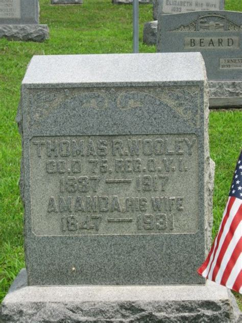 Thomas Richard Wooley Jr 1837 1917 Find A Grave Memorial Grave