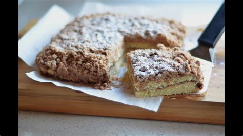 Easy Cinnamon Crumb Coffee Cake Recipe How To Make A Simple Crumb Cake Youtube