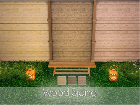 Wood Siding Walls The Sims 4 Catalog