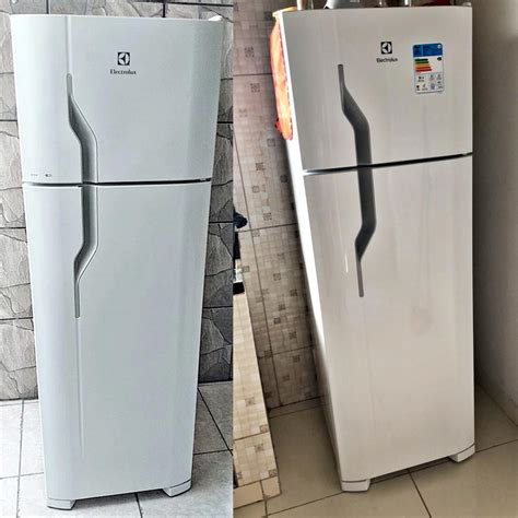 Geladeira Refrigerador Cycle Defrost Electrolux L Branco Dc A