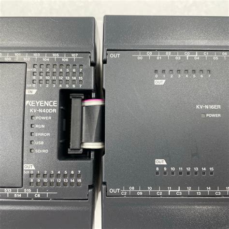 Keyence Kv N Dr Cpu Module With Kv N Er Output Module Novus Ferro