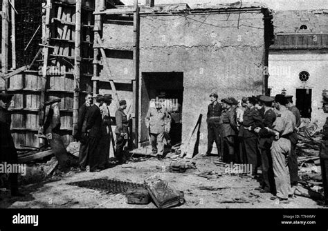 Winston Churchill Leaving Hitlers Underground Bunker Berlin July