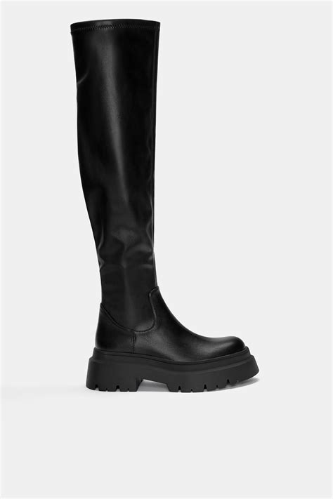 Bottes Et Bottines Chaussures Collection Femme Pullandbear Morocco
