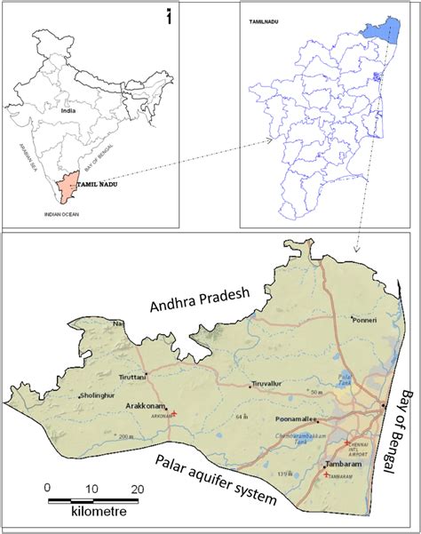 Location Map Of The Chennai Aquifer System Download Scientific Diagram