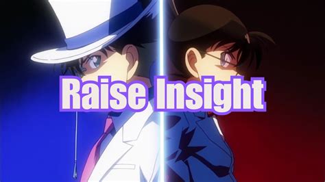 Raise Insight Detective Conan Opening Full Song Lyrics English