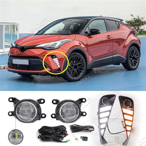 2020 2021 For Toyota C HR CHR LED Daytime Running Lights LED Front Fog