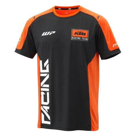 Ktm 2025 Team Tee Black Orange Gear 4 Motorcycles