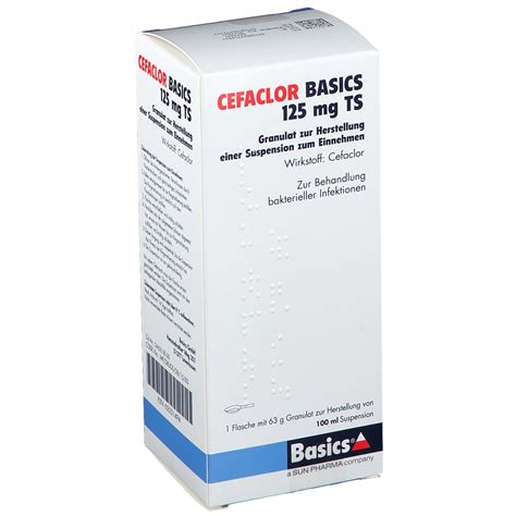 Cefaclor Basics Mg Ts Ml Mit Dem E Rezept Kaufen Shop Apotheke